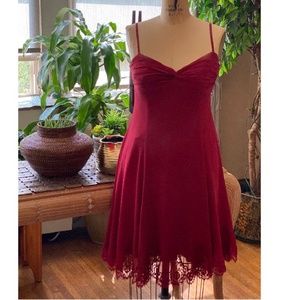 BCBGMaxAzria Silk Slip Dress